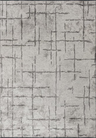 MARK DARK GREY - CREAM RUG