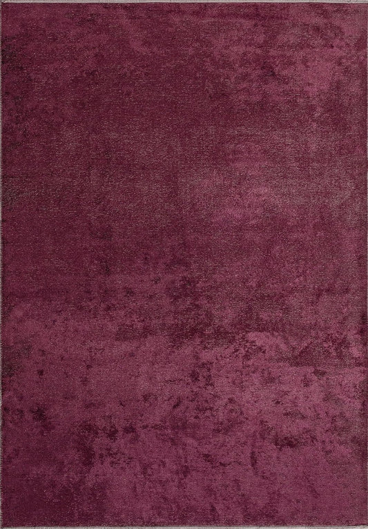 PLAIN DARK DAMSON (M) RUG