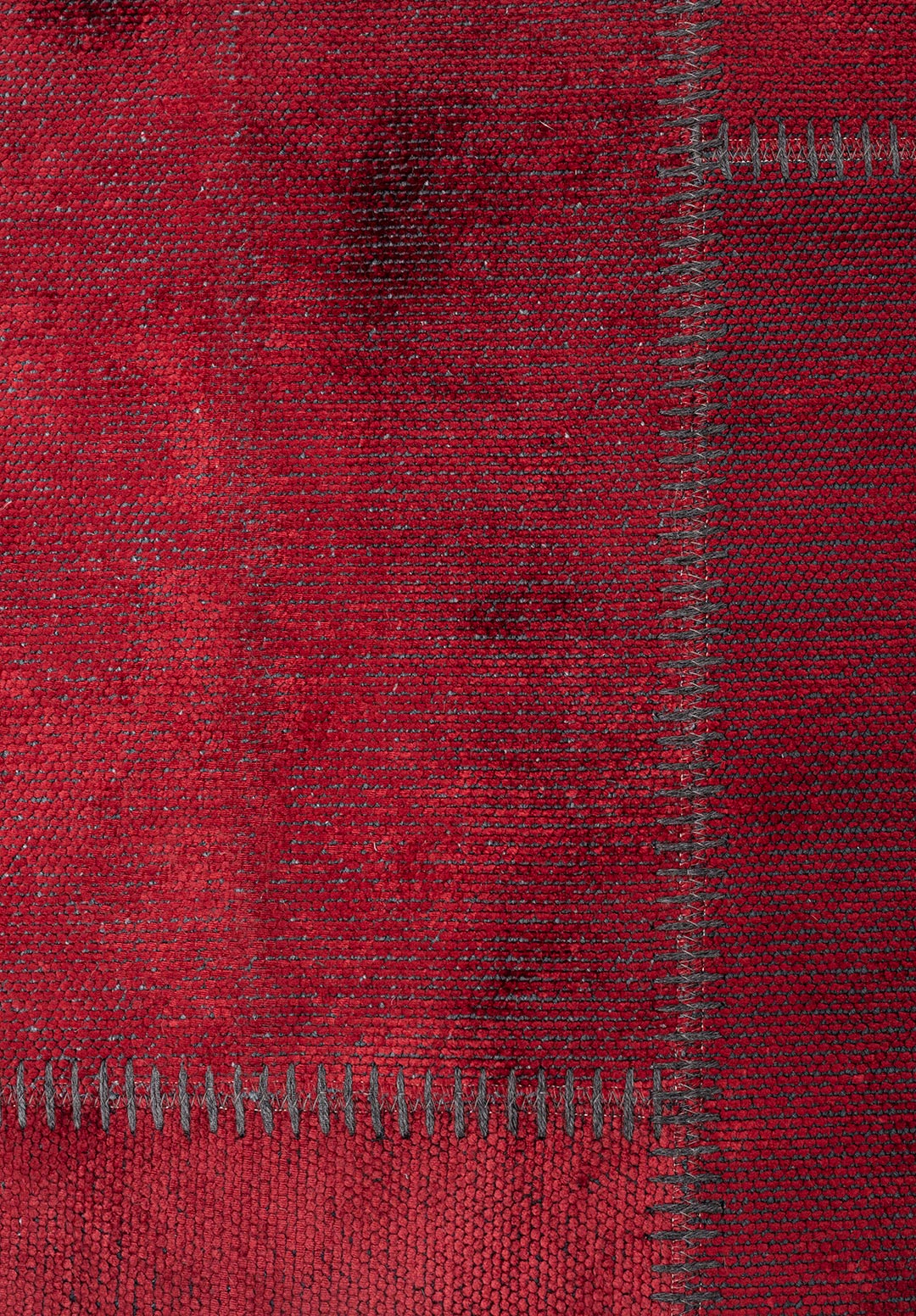 PATCH RED RUG