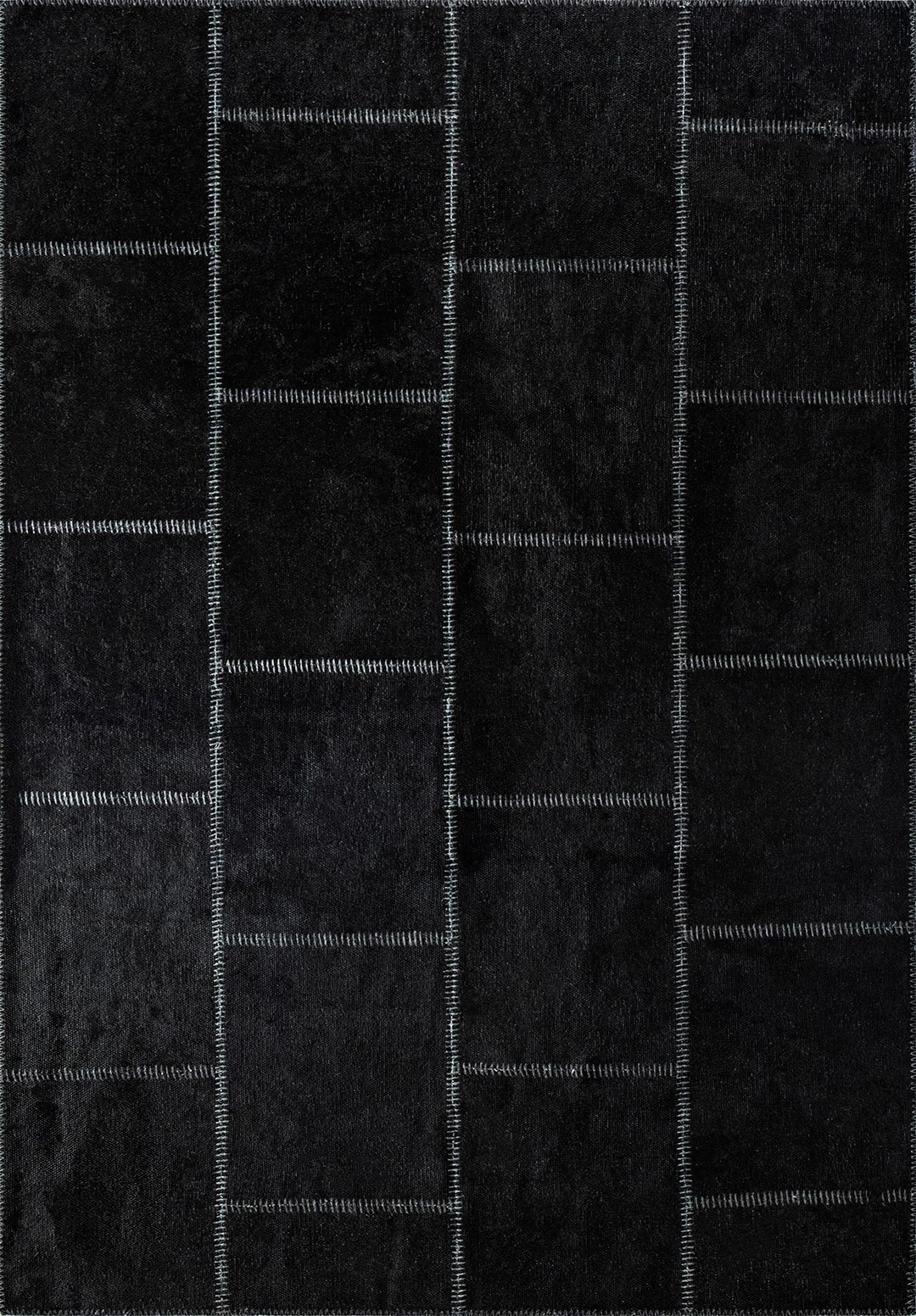 PATCH BLACK RUG