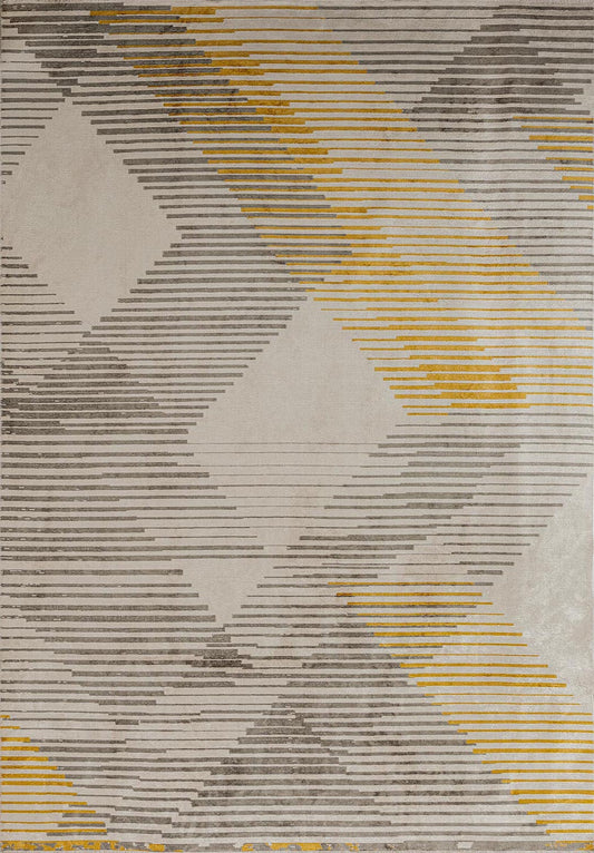 BARCELONA GOLD - GREY - ECRU RUG