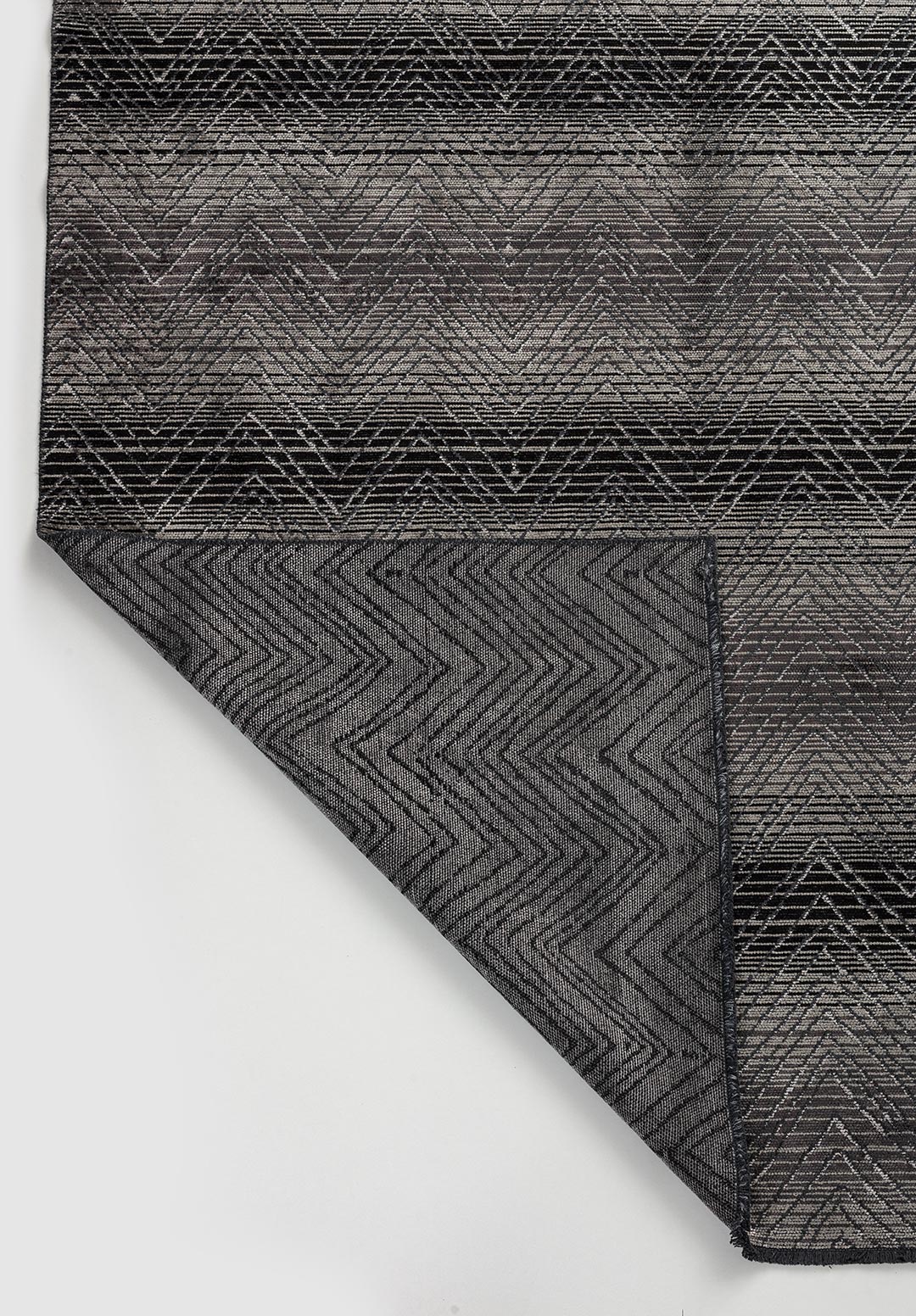 ZARAGOZA CHARCOAL - BLACK - GREY - LIGHT CREAM RUG