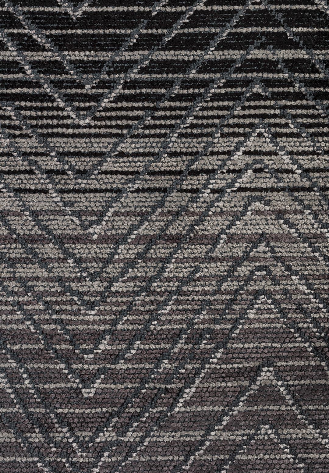 ZARAGOZA CHARCOAL - BLACK - GREY - LIGHT CREAM RUG