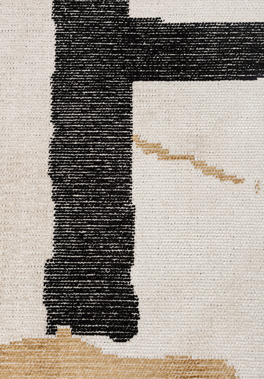 SALAMANCA BLACK - DARK BEIGE - ECRU RUG