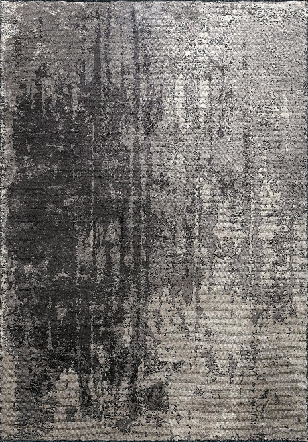 RHODES CHARCOAL - DARK GREY - CREAM RUG