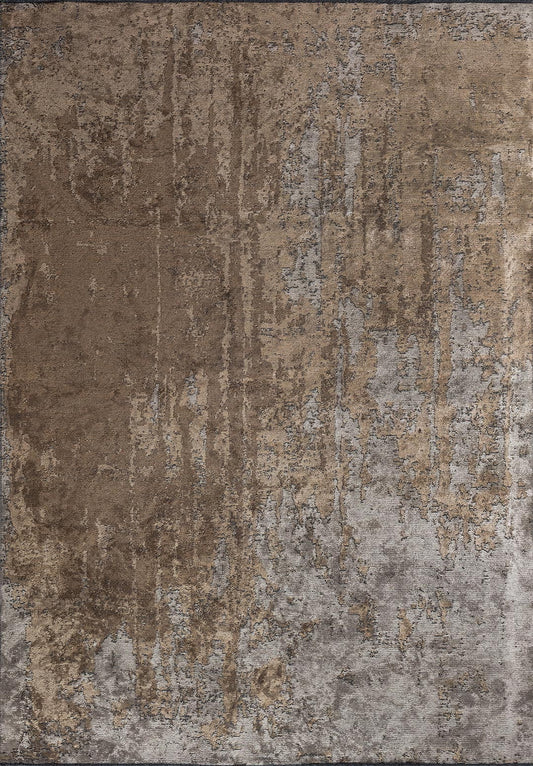 RHODES MINK - DARK BEIGE - CREAM RUG