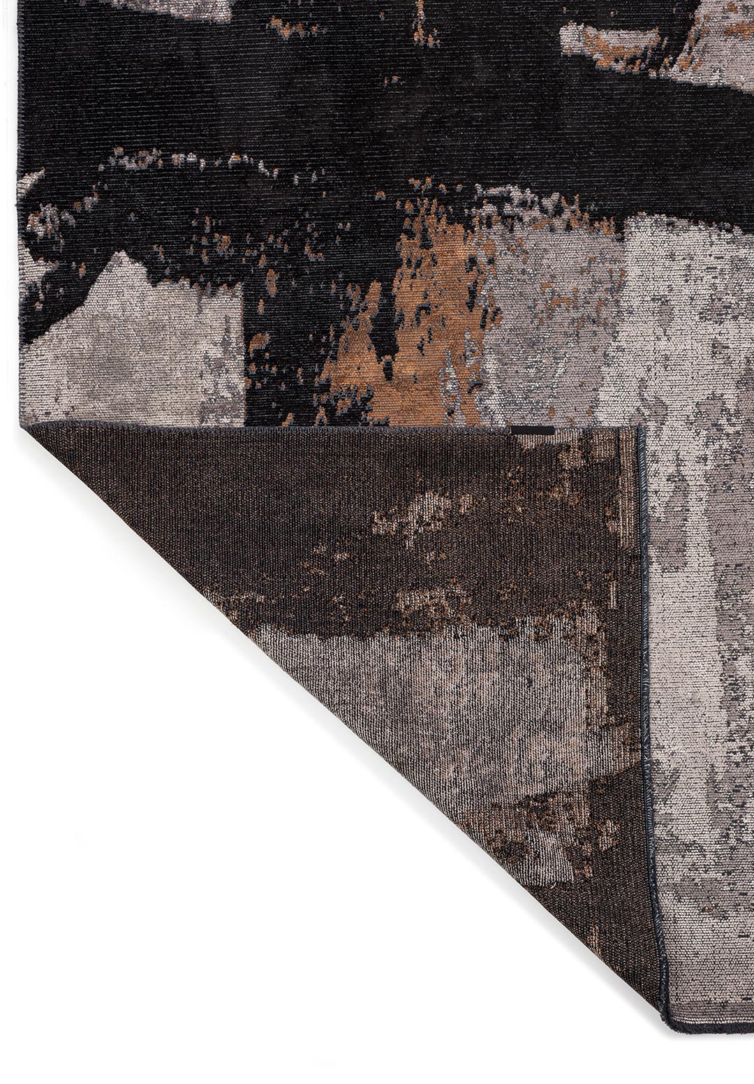 CANNES BLACK - CACAO - DARK GREY - CREAM RUG