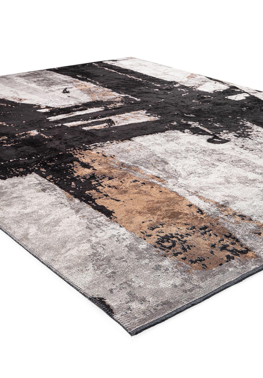 CANNES BLACK - CACAO - DARK GREY - CREAM RUG