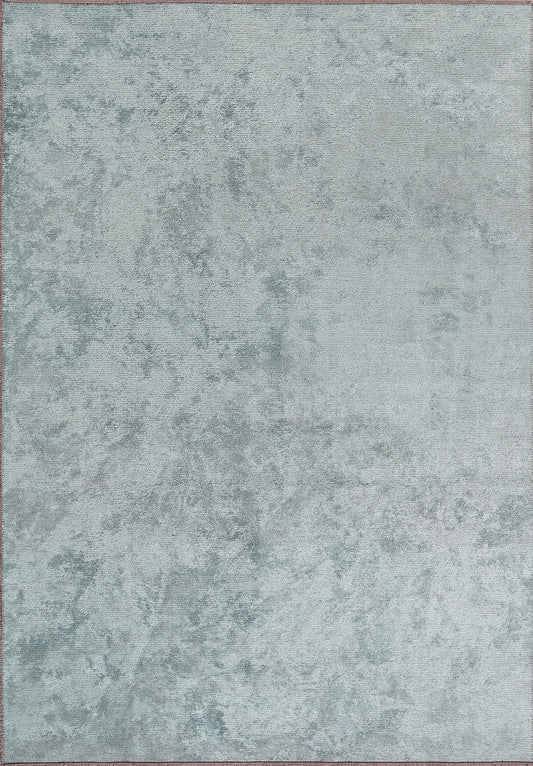 PLAIN ICE BLUE (M) RUG