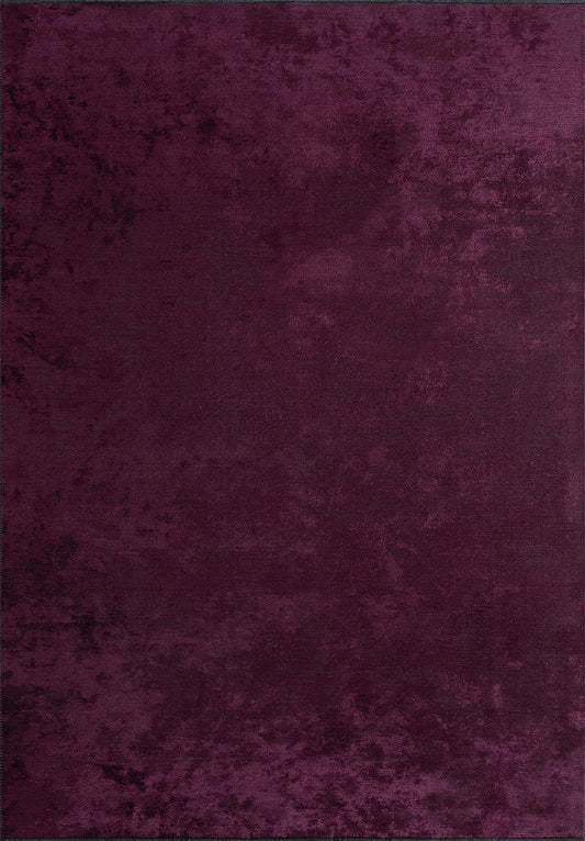 PLAIN DARK DAMSON (A) RUG