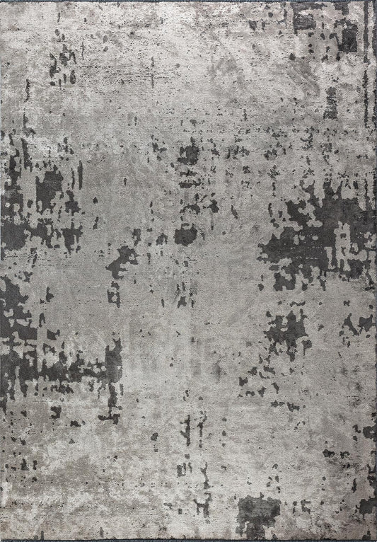 VERONA ANTHRACITE - BEIGE RUG