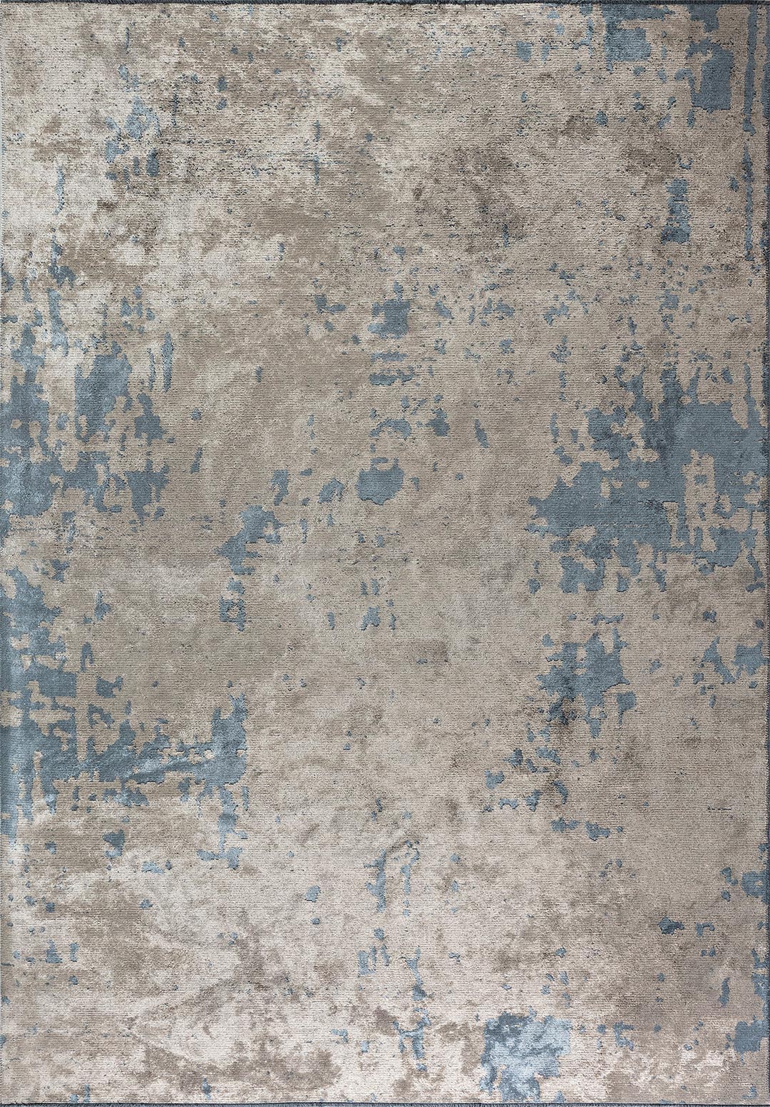 VERONA BLUE - BEIGE RUG