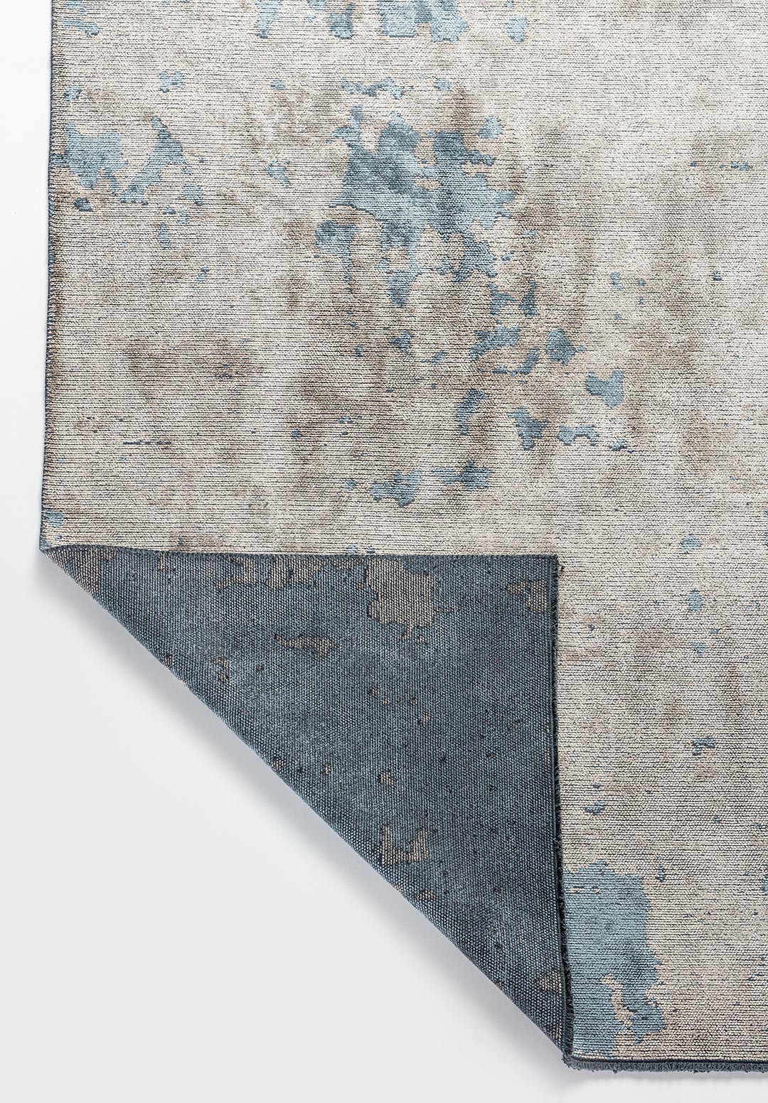 VERONA BLUE - BEIGE RUG