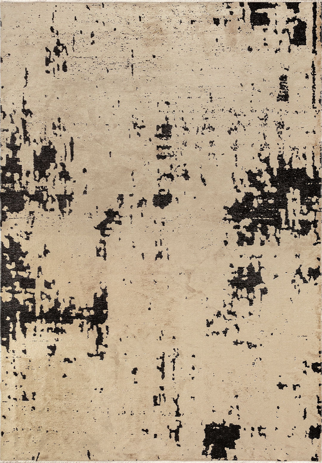 VERONA BLACK - BEIGE RUG