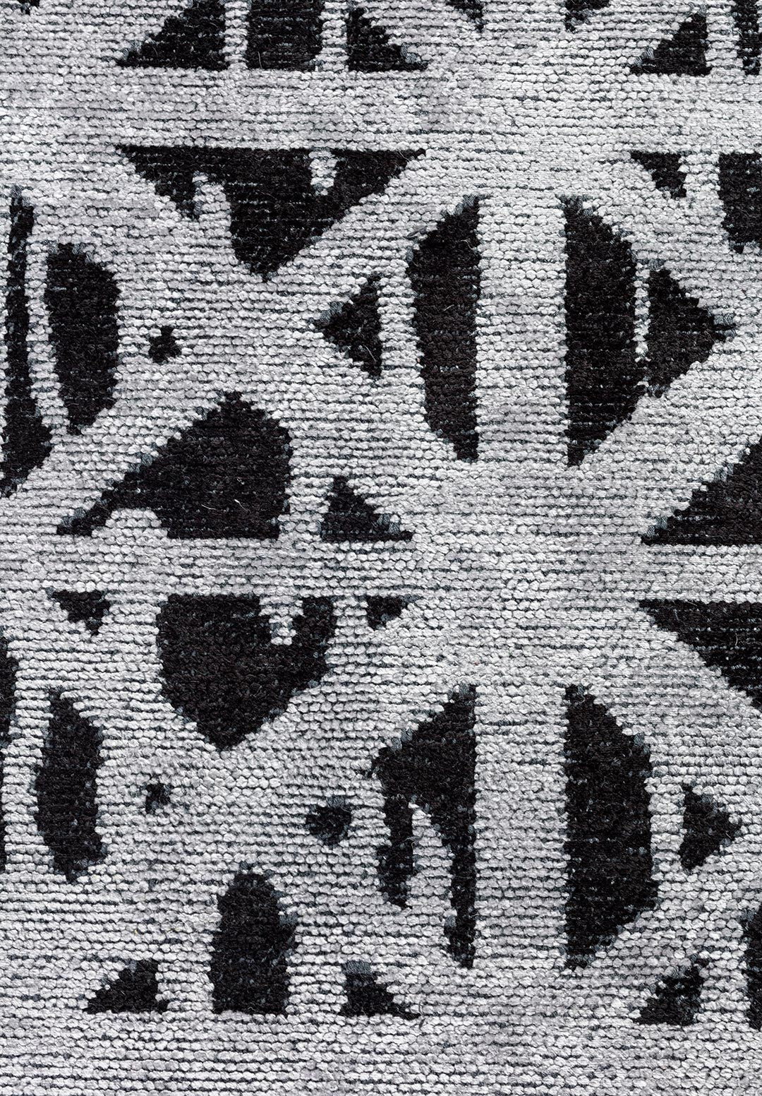 TORINO BLACK - LIGHT GREY RUG