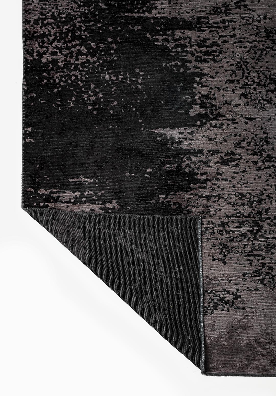 MILAN DARK GREY - BLACK RUG