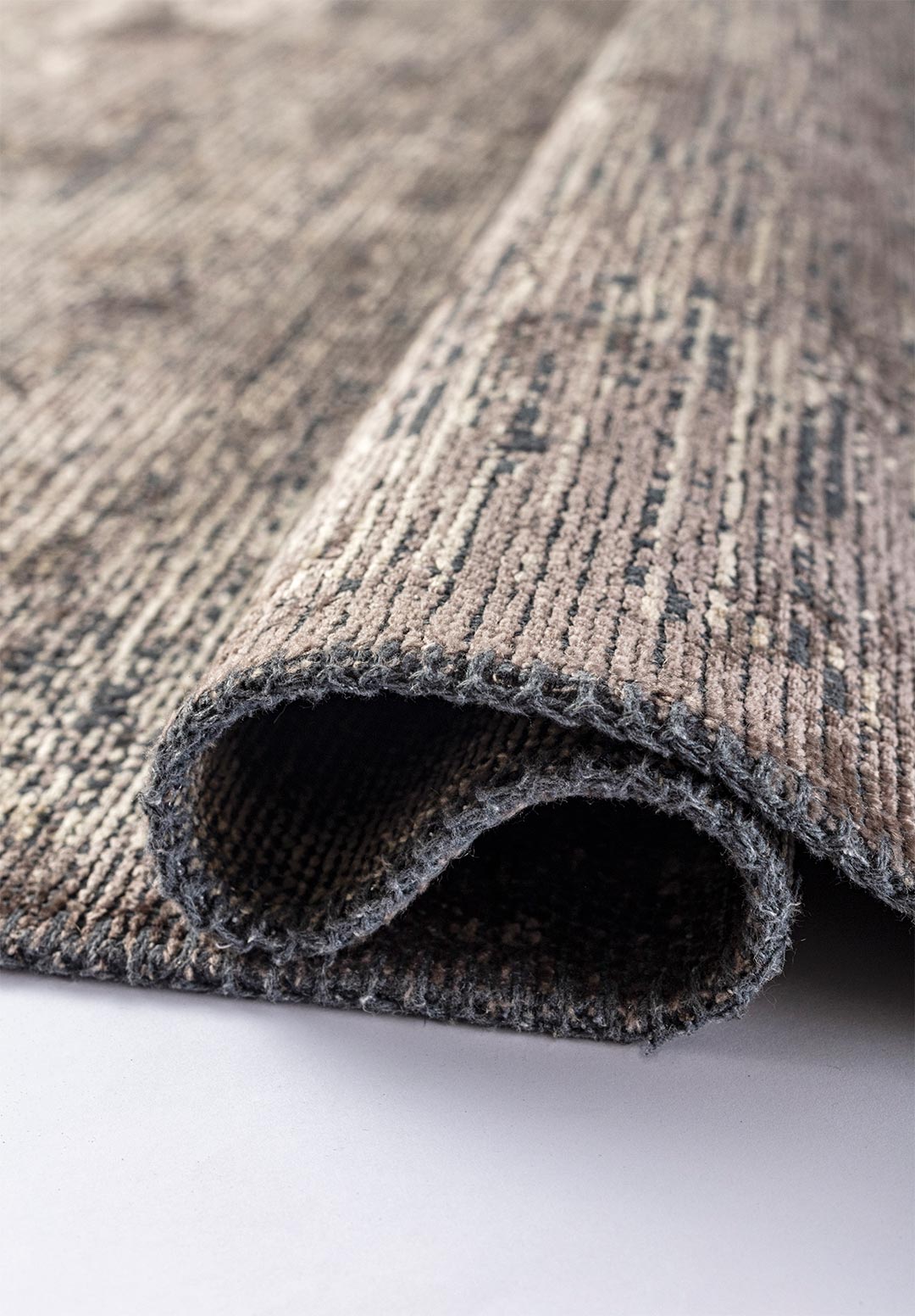 GENOA DARK GREY - BEIGE RUG