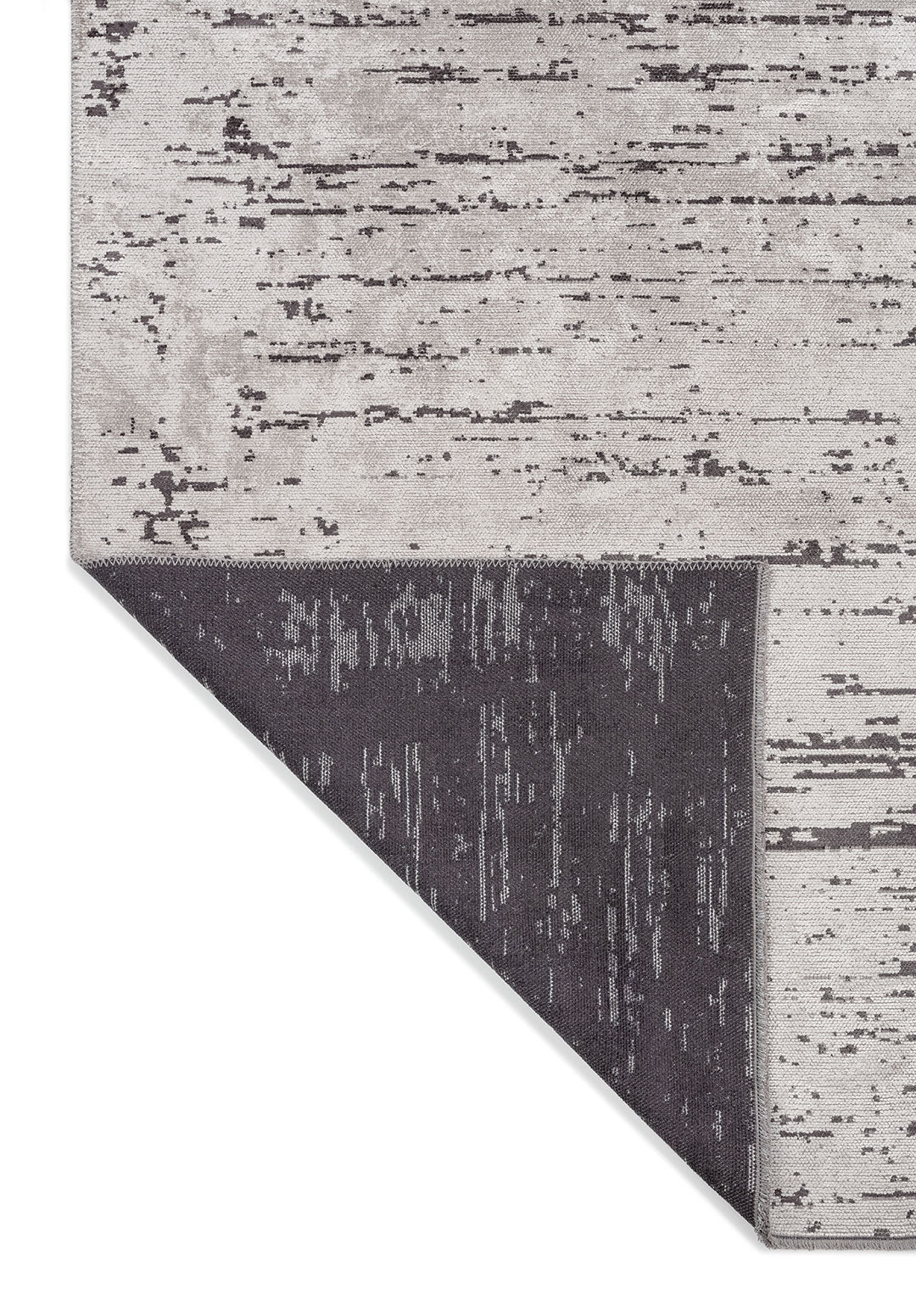 WIND CHARCOAL - LIGHT GREY RUG