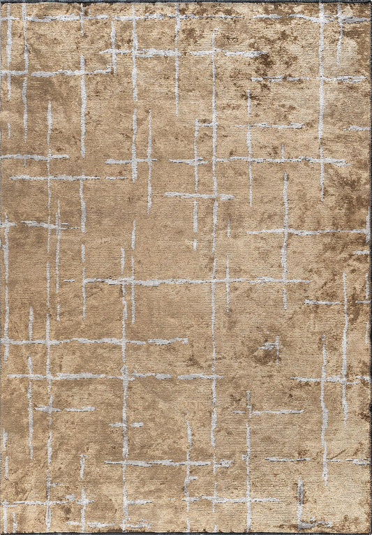 MARK LIGHT CREAM - LIGHT BROWN RUG