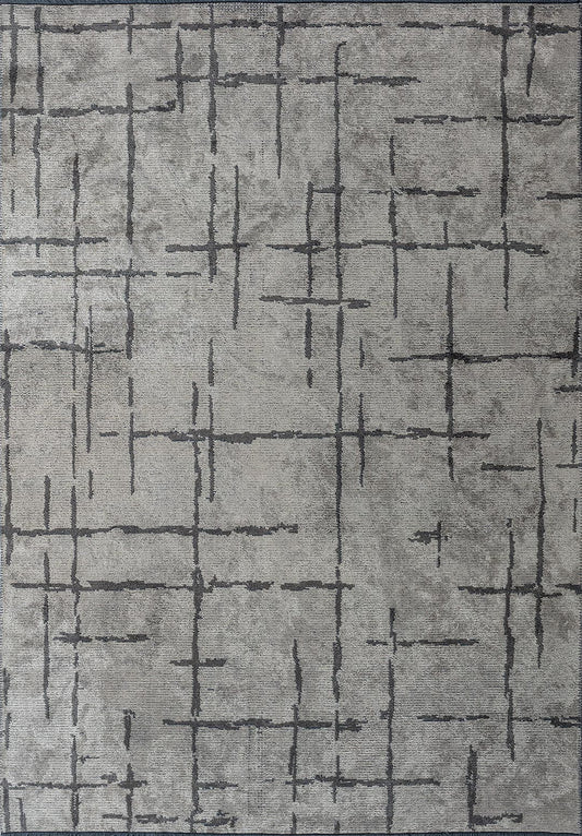 MARK ANTHRACITE - BEIGE RUG