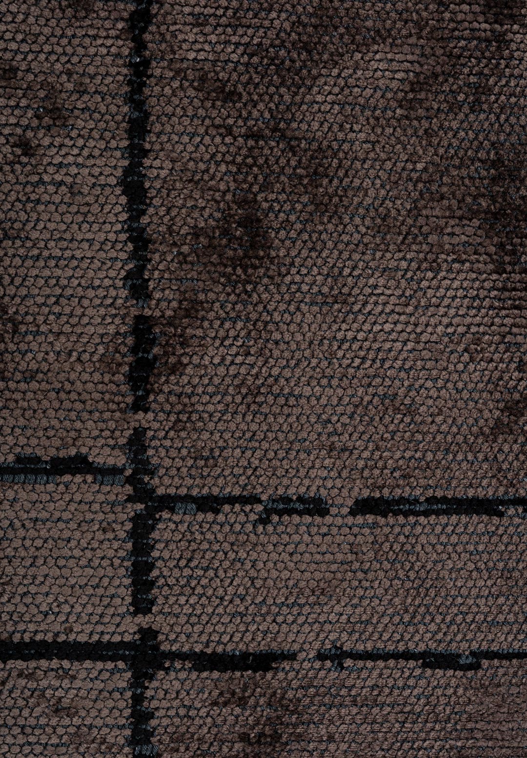 BARBER BLACK - DARK MINK RUG