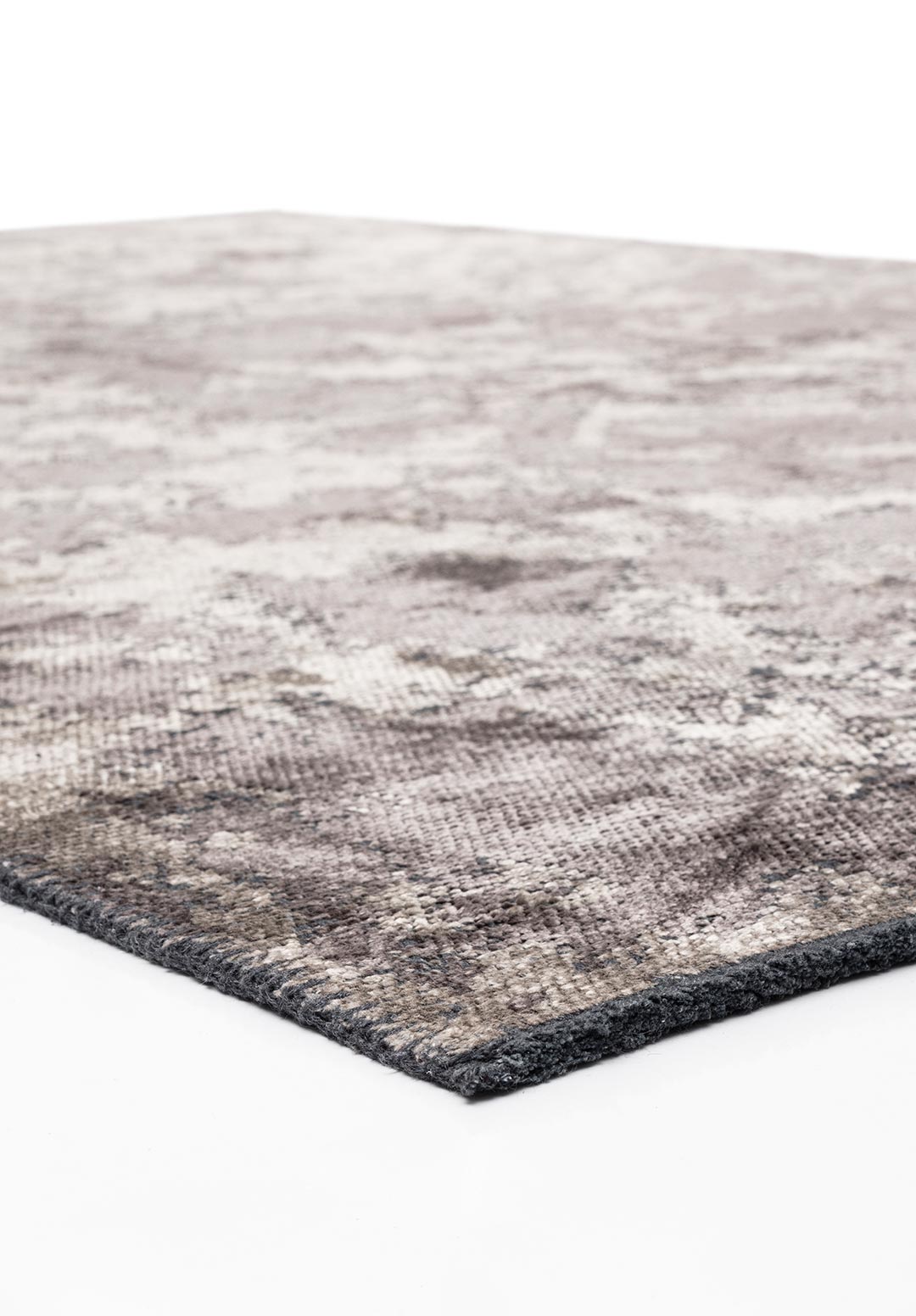 MARBLE BEIGE - DARK GREY RUG