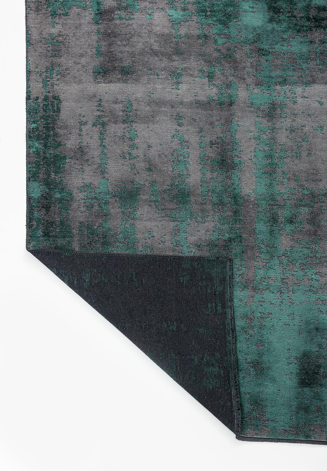 HORIZON DARK GREEN - GREY RUG