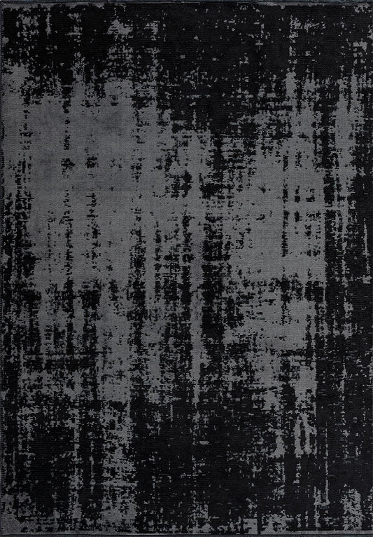 HORIZON BLACK - GREY RUG