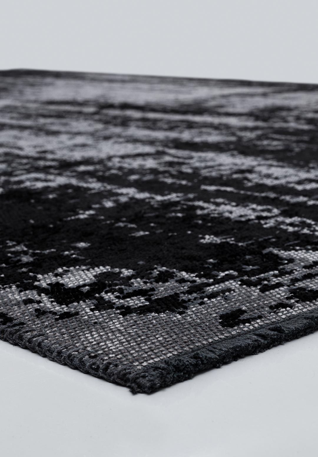 HORIZON BLACK - GREY RUG