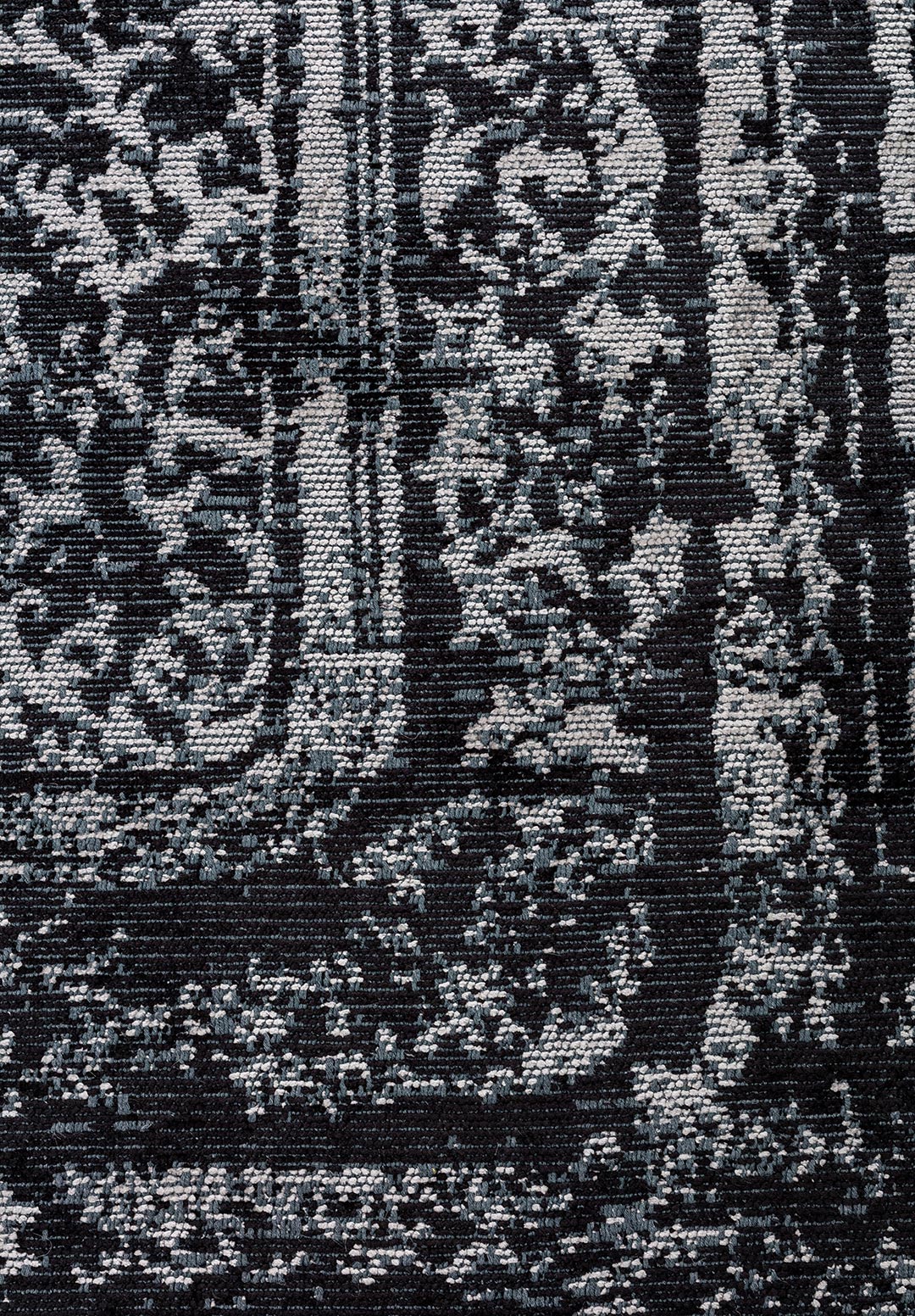 BABYLON BLACK - GREY RUG