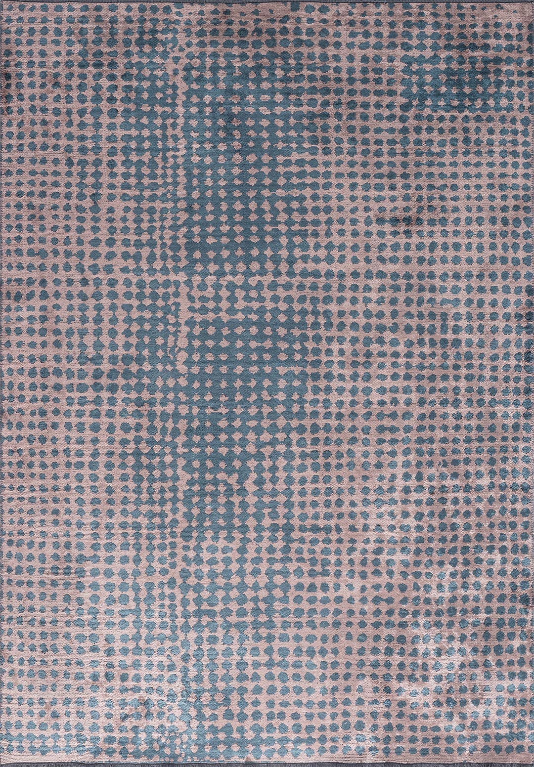 DOTS COPPER- PETROL RUG