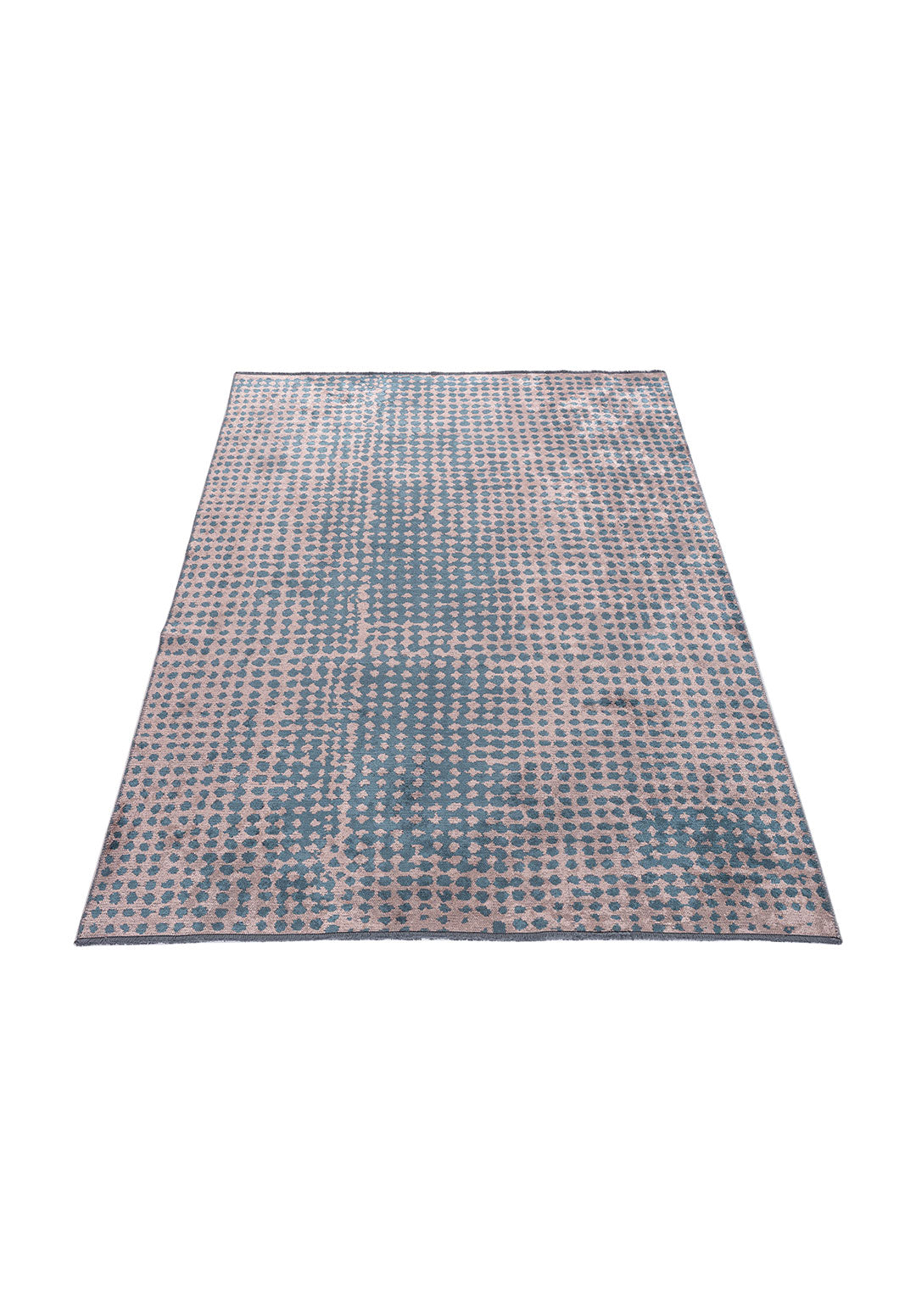 DOTS COPPER- PETROL RUG