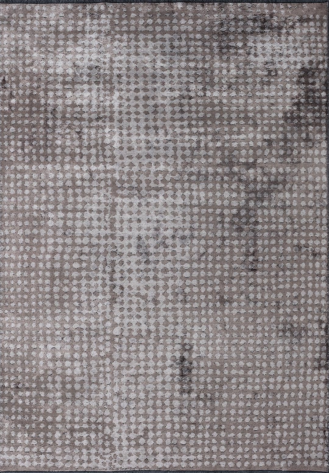 DOTS DARK GREY - LIGHT GREY RUG