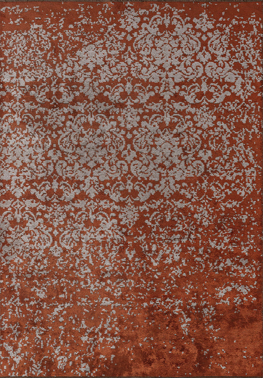 DAMASKO RUST - BONE RUG