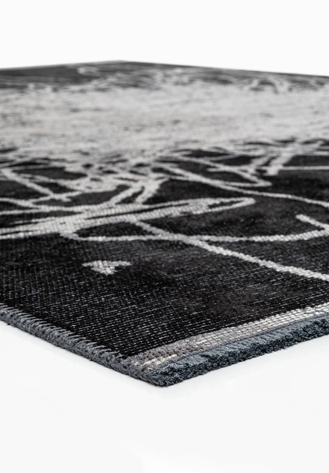 SPLASH BLACK - GREY RUG