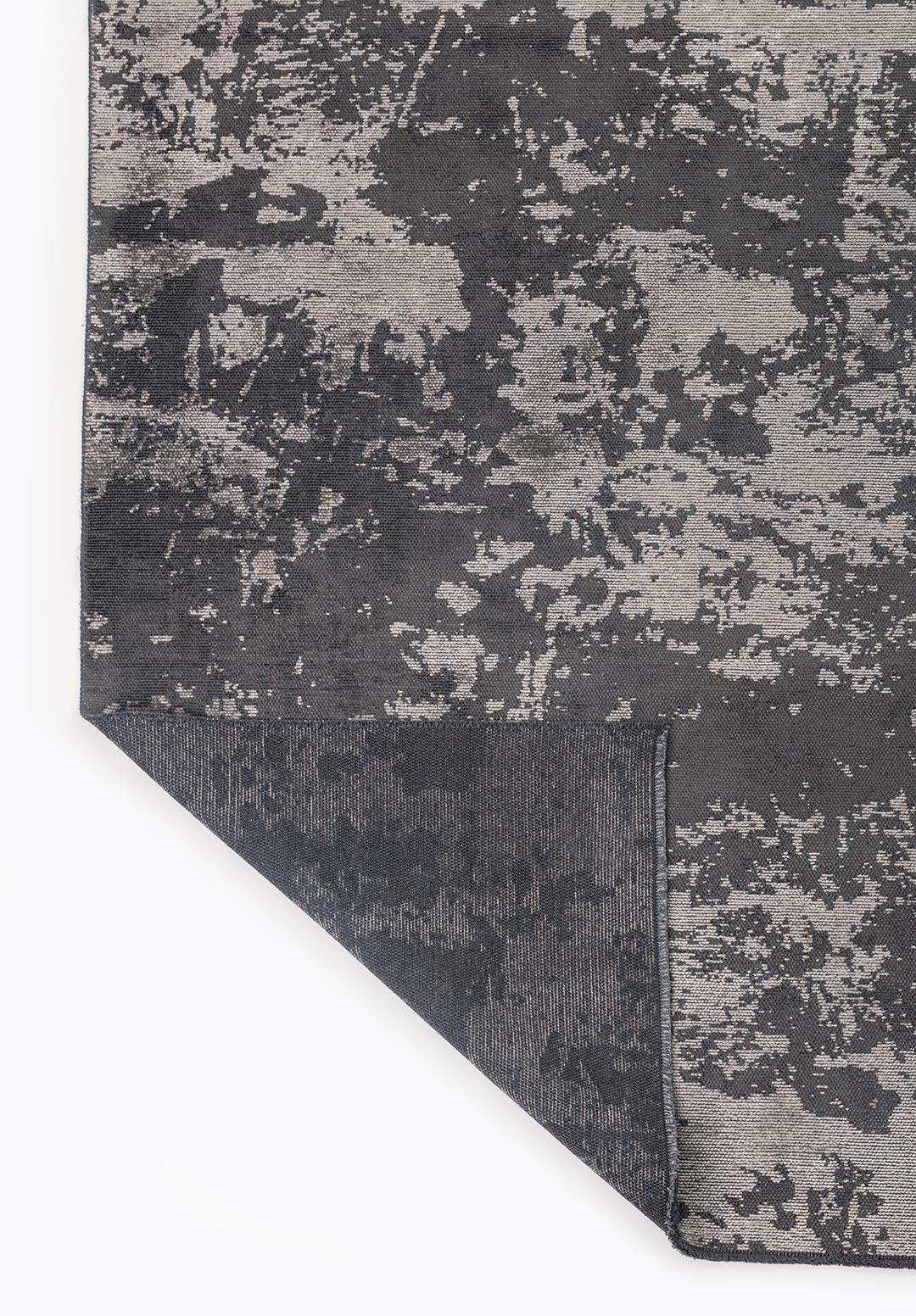 INK ANTHRACITE - BEIGE RUG