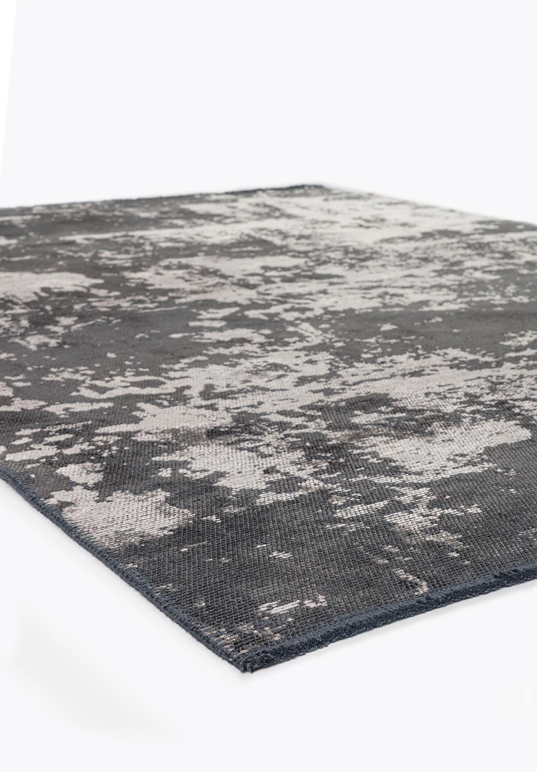 INK ANTHRACITE - BEIGE RUG