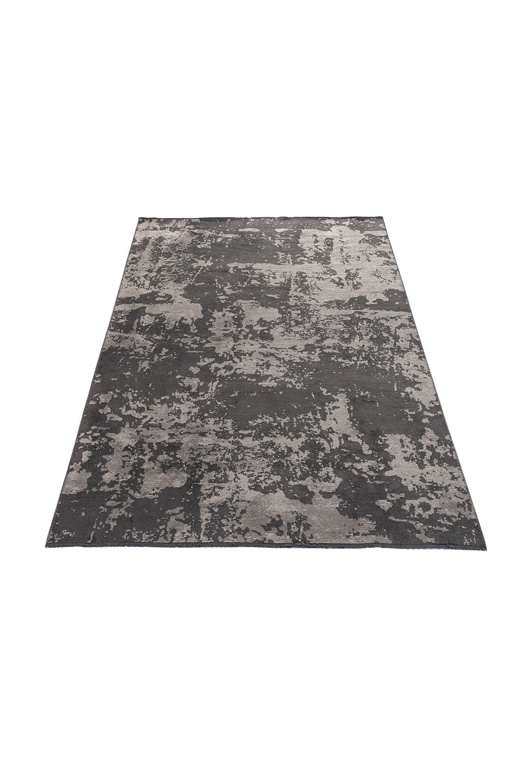 INK ANTHRACITE - BEIGE RUG