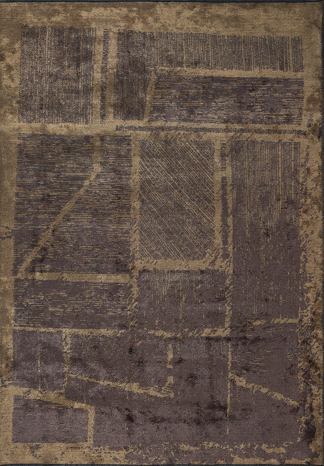 PANORAMA DARK MINK - LIGHT BROWN RUG