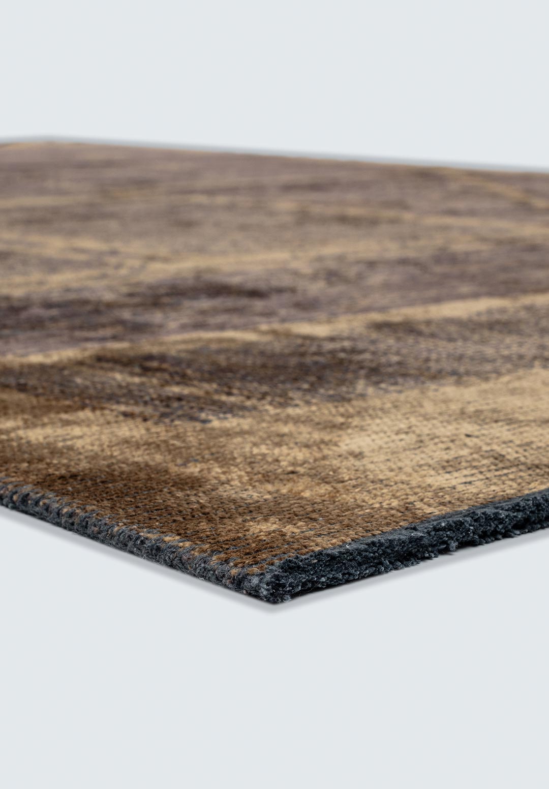 PANORAMA DARK MINK - LIGHT BROWN RUG