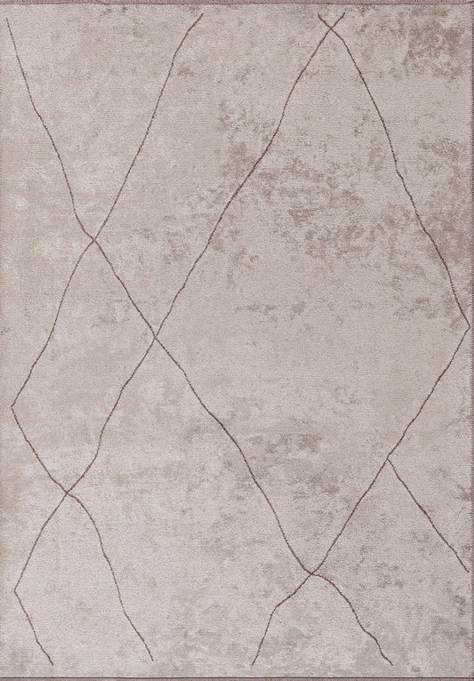 BOHEMIAN DARK MINK - STONE RUG