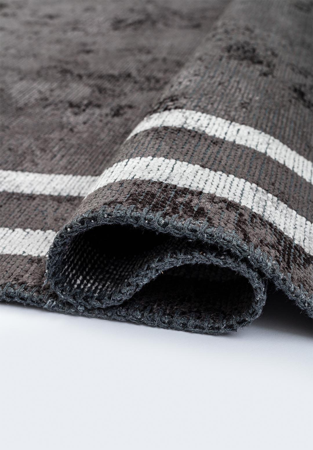 TWIST CHARCOAL - GREY RUG