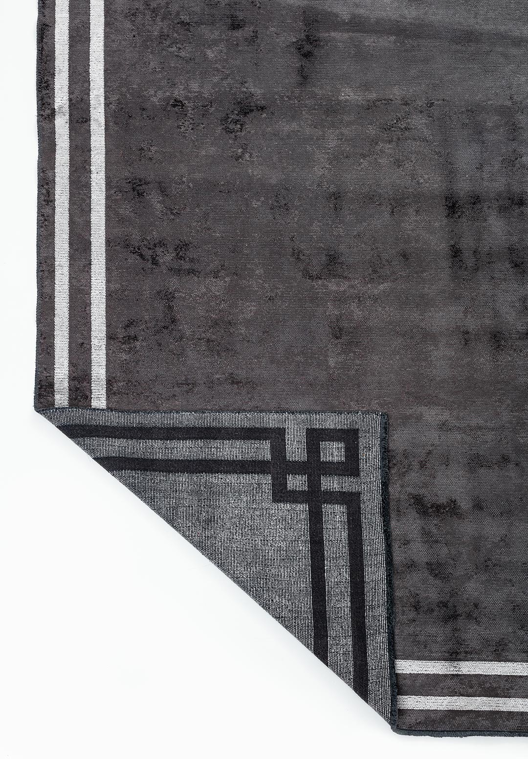 TWIST CHARCOAL - GREY RUG