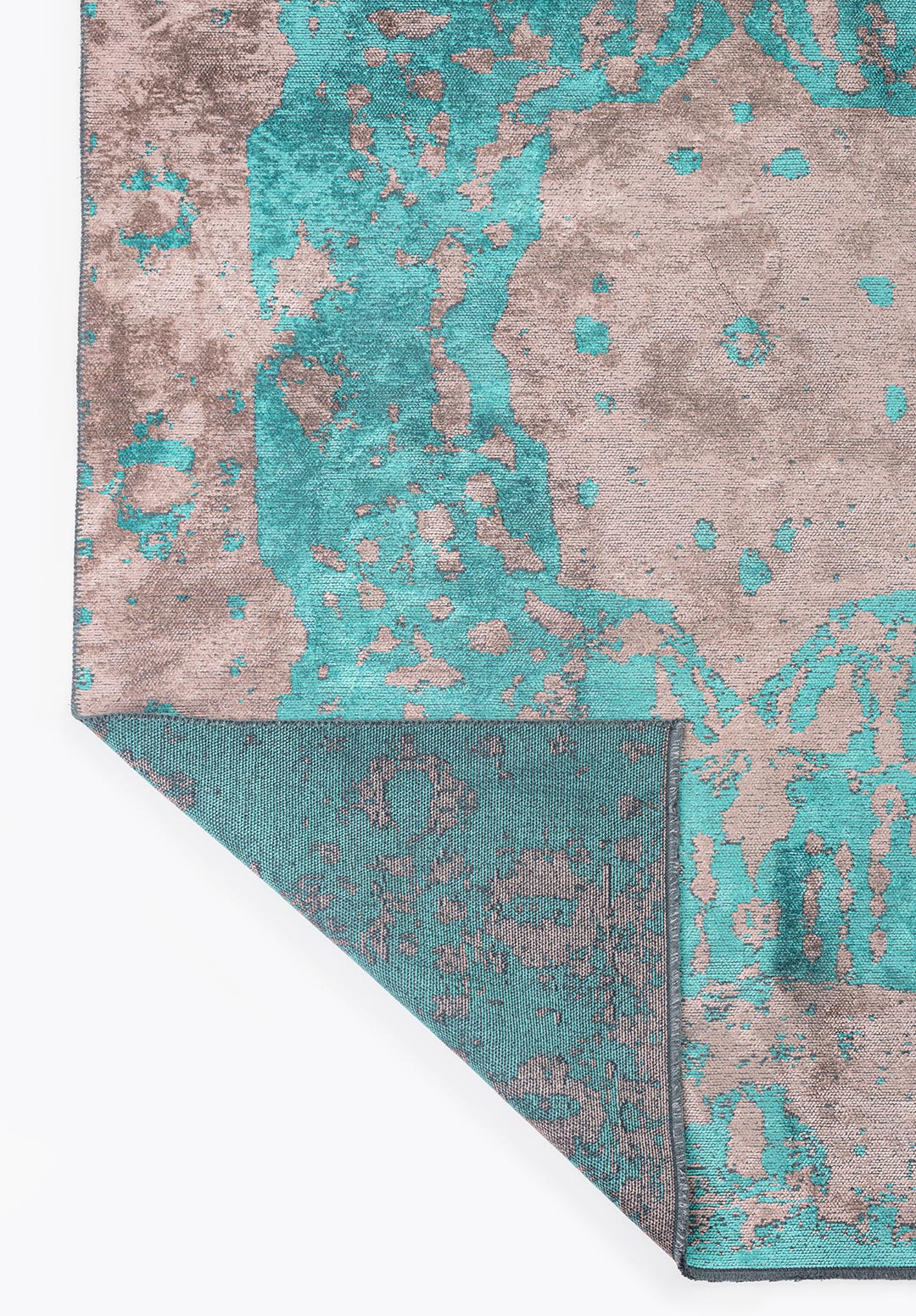 POND TURQUOISE - COPPER RUG