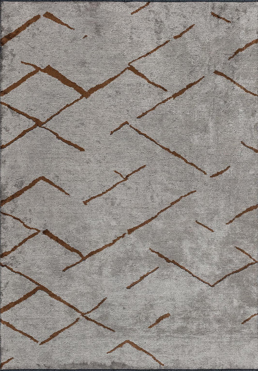 WAVE CACAO - CREAM RUG