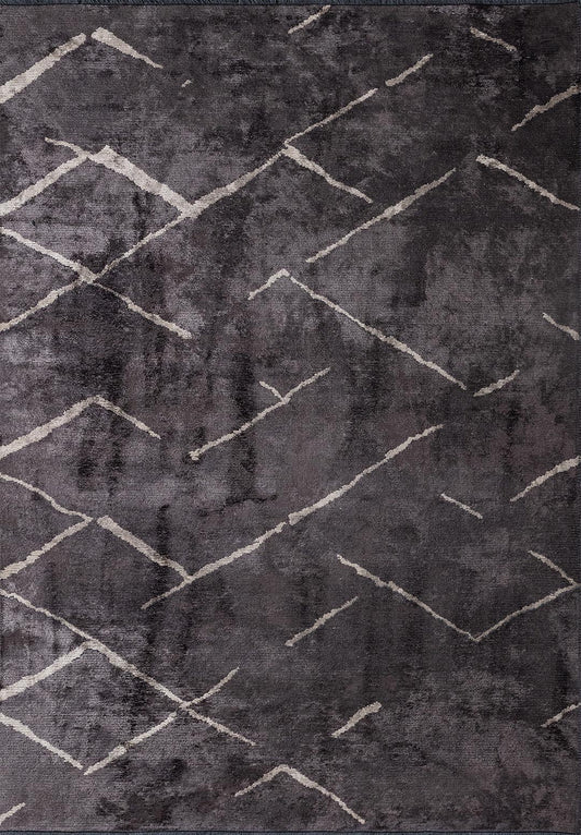 WAVE GREY - CHARCOAL RUG