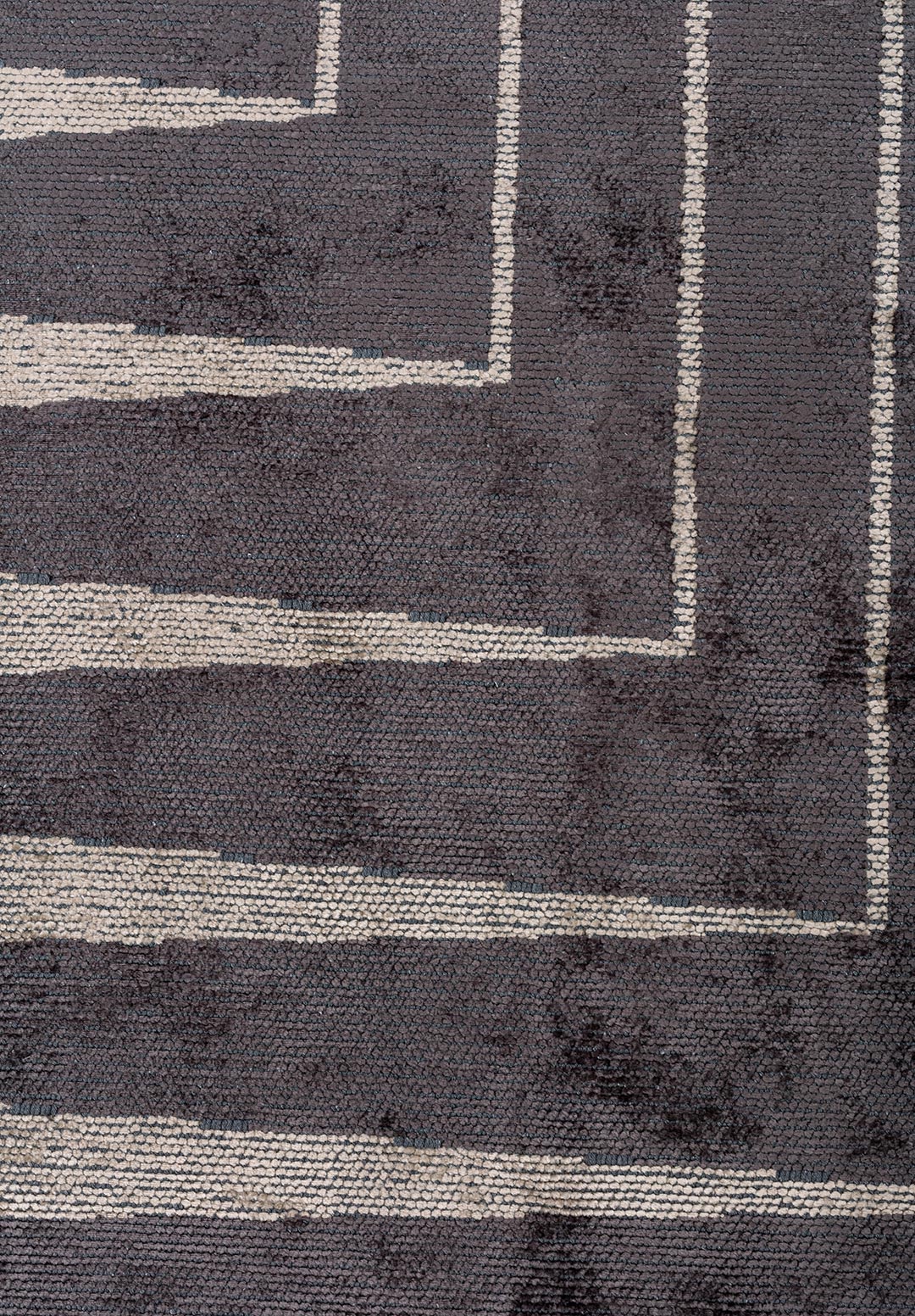 CUBIC CHARCOAL - BEIGE RUG