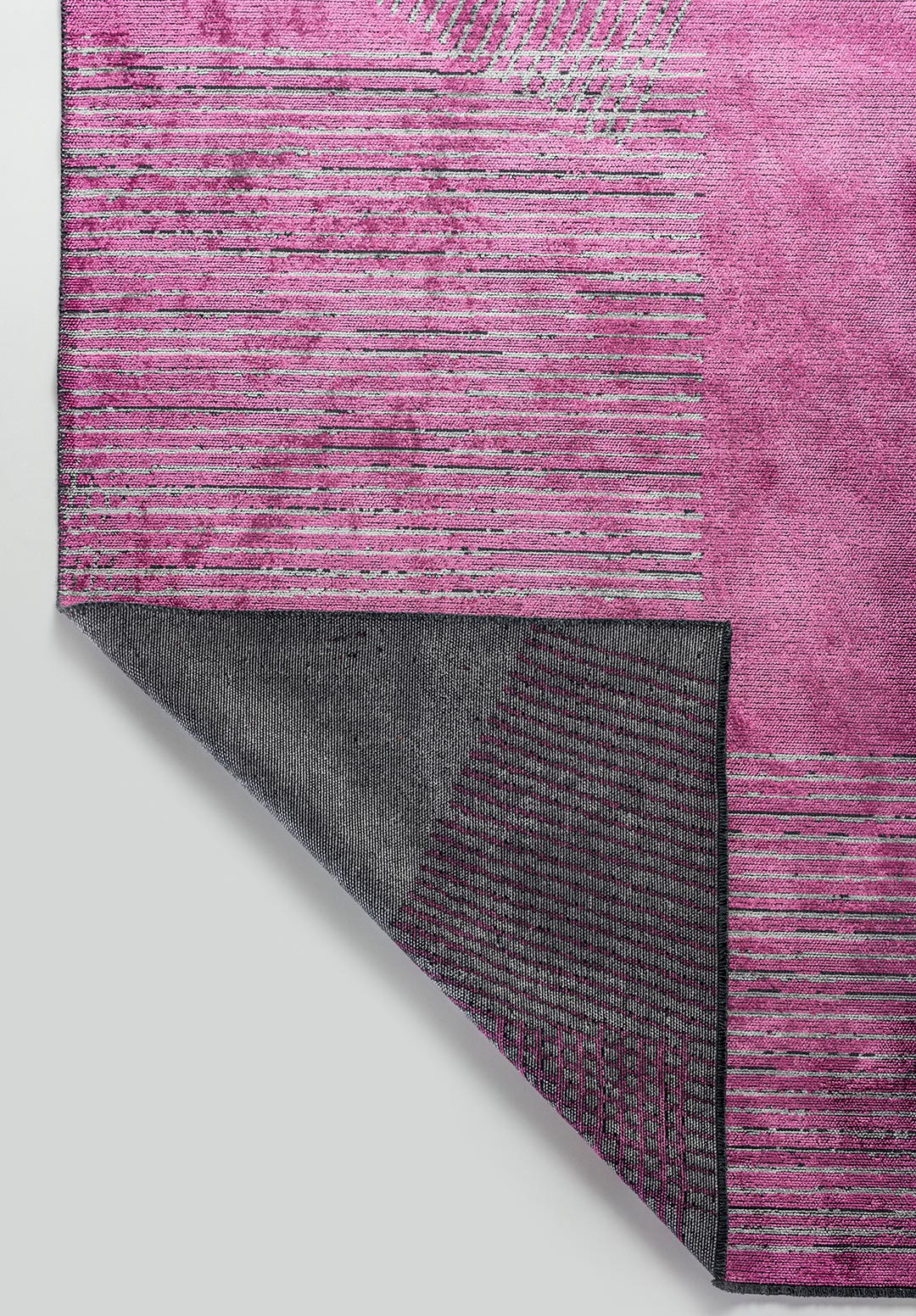 MATRIX PINK - LIGHT GREY RUG