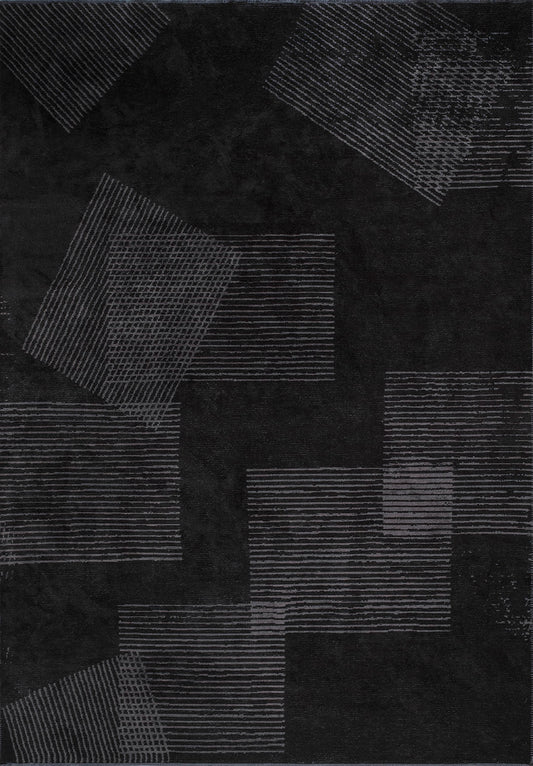 MATRIX BLACK - CHARCOAL RUG