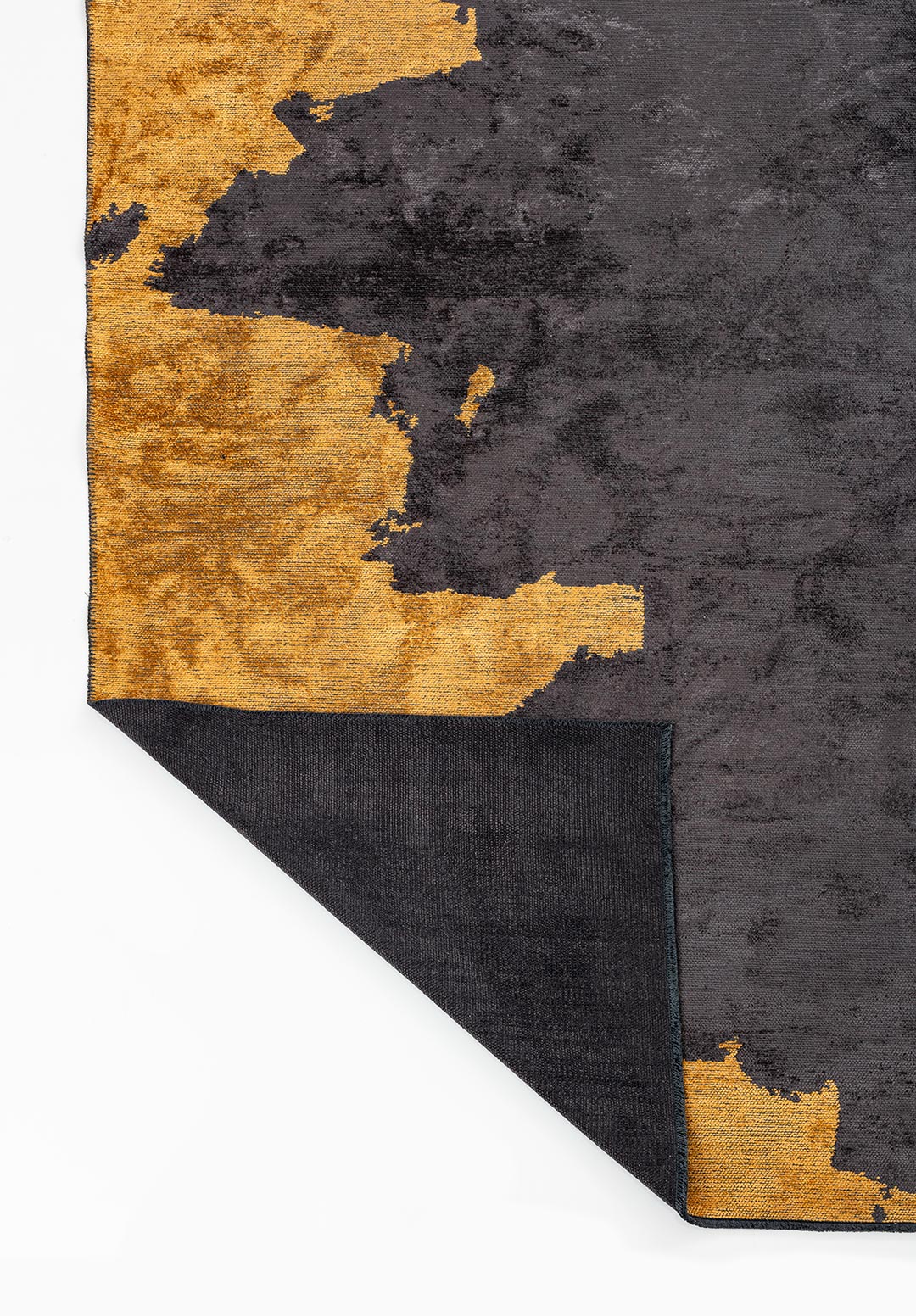 COAST CHARCOAL - MUSTARD RUG